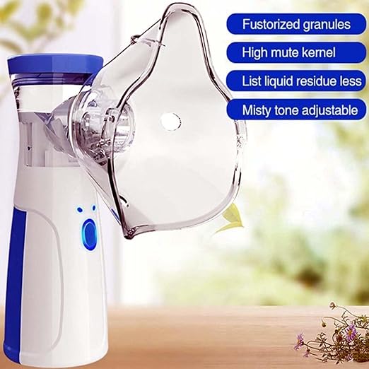 Mini Nebulizer Machine Rechargeable Nebulizer Handheld Mesh Nebulizer For Breathing Problems