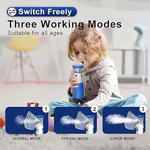 Mini Nebulizer Machine Rechargeable Nebulizer Handheld Mesh Nebulizer For Breathing Problems